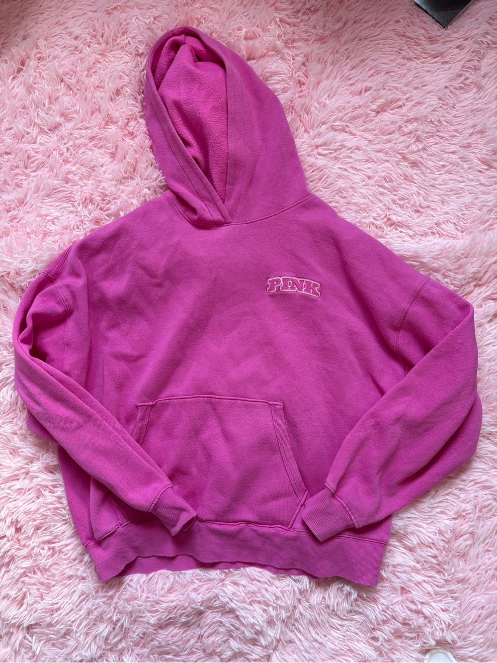 PINK Victoria's Secret Hoodie in Hot Pink